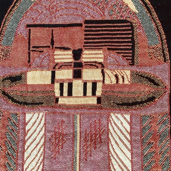 Beacon Blanket Juke Box Reversible The Blanket Brand Vtg 100% Cotton - Picture 4 of 13